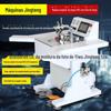 Frete grátis inteligente tela sensível ao toque cnc unhas máquina de ângulo de foto moldura mecânica equipamento canto correspondência máquina com tanque de armazenamento de ar ângulo de fechamento