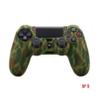 Capa protetora para controle de PS4 processo de transferência de água capa de silicone para controle de PS4 capa de silicone camuflada capa para controle de PS4