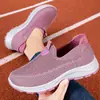 Zapatos de Mujer, Nuevos Modelos de Verano, Zapatos Ligeros para Caminar, Suela Suave, Zapatos Casuales tipo Mocasín Versátiles, Transpirables, de Boca Baja