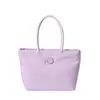 Bolsa Tote Pequeña de Color Sólido, Bolso de Gran Capacidad de Nicho, Bolso de Nylon a la Moda, Bolsa Tote Simple Estilo Coreano