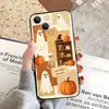 Capa de Celular Halloween Retro Americana Transfronteiriça com Colagem de Caveira e Gato Preto para Apple 18Pro, Atacado em Estoque