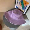 Chapéu de pescador, logo estampado, chapéu balde para montanhismo ao ar livre, chapéu bacia de algodão leve de cor sólida para homens, atacado feminino