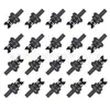 79916-JD00A es adecuado para clips de red de carga para maletero de coche Nissan, soportes de bandeja para equipaje y clips de fijación