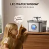 Philedi Suministros para Mascotas Dispensador de Agua para Mascotas de 2.8L Alimentador Automático de Flujo de Agua Circulante para Gatos y Perros Transfronterizo