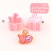 Serie Divertida de Inglés Moldes para Paletas Patrón de Simulación Lápiz Corazón Inglés Letra Diseño Creativo 3D Horneado