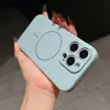 Adecuado para Xiaomi 15Pro Carcasa Magnética de Círculo Delgado Silicona Líquida Xiaomi 15 Cubierta Protectora Completa Anti-Caídas Carga Inalámbrica