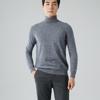 Suéter de Cachemira Orth-Made para Hombre Otoño e Invierno Nuevo Medio Cuello Alto Holgado Casual Mediana Edad Cachemira Pura Suéter Base