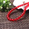 Wanya Crystal 5A Jade Rojo cuentas sueltas material para accesorios de joyería hechos a mano DIY productos semiacabados de calcedonia roja venta al por mayor