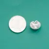 Plata de Ley S999 Nueva Bolsa de la Suerte Chinoiserie Candado de Seguridad Candado de los Deseos Pulsera de Cuerda para la Mano de Año Nuevo Linda DIY Accesorios de Plata Pura