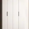 Zapatero sencillo de madera maciza para uso doméstico, armario de almacenamiento integrado para montar en la pared, zapatero de entrada interior de gran capacidad