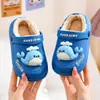 Pantuflas de Algodón para Niños de Otoño e Invierno Suela Gruesa Impermeables Antideslizantes Padre-Hijo Suaves para Interiores Pequeñas Mediana Grandes Zapatillas de Algodón para Niños