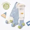 Calcetines largos para bebé de malla de algodón, aptos para recién nacidos, hasta la rodilla, no restrictivos, transpirables, a prueba de mosquitos, seguros, Clase A, para primavera y otoño