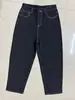 Jeans de Costura Expuesta Estilo Hip-Hop Street Dance Retro Americano Nicho para Mujer, Pantalones Rectos Sueltos de Moda Hip-Hop Street Dance
