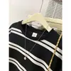Sudadera de manga larga a rayas de color block estilo perezoso para mujer, talla grande, corte holgado, cuello redondo, adecuada para primavera y otoño, cubre el abdomen, top básico