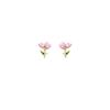 Aretes Sencillos de Flor de Perla Tulipán para Mujer, Aretes Pequeños Elegantes de Moda, Estilo Ins, Diseño de Nicho con Sentido del Diseño