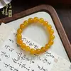 Pulsera de Piedra de Cuarzo de Siete Colores con Perlas Redondas de Jade Sintético, Pulsera Multipiedra, Nueva Pulsera Estilo Chino, Oferta Especial al por Mayor para Transmisión en Vivo