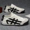 Sapatos Masculinos Verão Novos Tendência Versátil Retrô Sola Lisa Tênis Casuais Populares Online Moda Tênis Esportivos para Homens