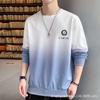 Suéter Primavera y Otoño Camiseta de Manga Larga para Hombre 2024 Marca de Moda Ropa de Estudiante Moderna Camiseta Base Chaqueta de Otoño Camiseta para Hombre