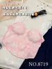 Encaje Espina de Pescado Espalda Hermosa Mujer Deseo Puro Reunión Francesa Adelgazante Chaleco Exterior con Copas Busto Bustier Top Mayoreo 8719