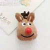 Navidad Bricolaje Algodón Felpa Muñeco de Nieve Reno Papá Noel Pasador Tocado Zapatos Calcetines Bolsa Accesorios Accesorios Decorativos