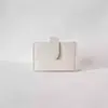 Cartera Pequeña Therow Estilo Sobre de Cuero Bolso de Cintura Bolso de Cuello Estilo Nuevo Mini Bolso de Cinturón Vintage Bolso para Tarjetas de Cuero Genuino para Mujer