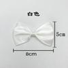 8cm Lazo Grande Zapatos de Muñeca y Sombreros Accesorios de Ropa Material DIY Hecho a Mano Lazo Decorativo de Peluche