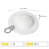 Ralo de Chão de Silicone Estilo Japonês Pegador de Cabelo Banheiro Cozinha Ralo de Esgoto Tapete para Ralo de Chão Silicone Anti-Entupimento Rolha de Água de Silicone