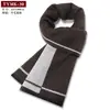 2025 Bufanda Nueva de Lana para Hombre Mezclada Invierno Cálida Engrosada Bufanda para Hombre Fabricante Lista para Enviar Venta al por Mayor