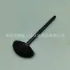 Cepillo con forma de abanico salón de belleza limpiador facial cepillo espumante cerdas suaves artefacto espumante para limpiador facial cepillo para mascarilla de lavado facial mango de madera