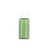 Novo Ximeng Novo 30ml Transparente Verde Redondo Ombro Puro Orvalho Garrafa PET Toner Viagem Prático Pequenas Amostras Engarrafadas