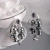 Adecuado para hebilla de auriculares Freeclip Zircón Morado Hebilla Clip Giratorio para Auriculares Accesorios Nicho Diseño Único