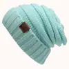 Novo Chapéu de Tricô Pulôver Outono e Inverno Aliexpress Popular Europeu e Americano Quente com Borda Enrolada para Homens e Mulheres Chapéu à Prova de Frio para Exterior