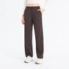 Pantalones Anchos de Verano Nuevos y Fluidos para Mujer Pantalones de Yoga Deportivos Largos Sueltos Alta Elasticidad Pantalones Mágicos Casuales Versátiles de Pierna Recta
