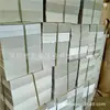 Corte estándar especial A3A4B5 fondo gris superficie blanca tablero de forro para ropa forro de ropa cartón cartón para empaque de camisetas buena rigidez