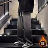 Jeans Degradê Primavera e Outono Masculino Design Simples Senso de Tendência Marca Ruffian Bonito Reto Solto Calça Longa Casual Masculina