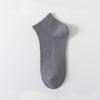 Calcetines de Verano para Hombre, Algodón Puro, Anti-Olor, Absorbentes de Sudor, Calcetines Cortos, Estilo Delgado de Verano para Hombre, Algodón Completo, Calcetines Cortos de Algodón para Negocios de Doble Aguja para Hombre