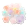 Estrella de Cinco Puntas de Acrílico Forma de Corazón Flor Pequeña Cuentas Transparentes Esmeriladas Cuentas para Manualidades Accesorios para Joyería al por Mayor