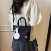 Bolso de Moda Transfronterizo para Mujer Bolso Tote Pequeño Bolso de Hombro Casual para Mujer Bolso Bandolera Práctico de Gran Capacidad Tipo Cubo