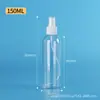Botella de Spray de Plástico Transparente en Stock, Botella de Spray Pequeña para Desinfección con Alcohol, Dispensador Portátil de Agua Cosmética, Botella de Niebla Fina para Viaje