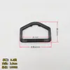 En Stock, Entrega Rápida: Accesorios para equipaje, Hebilla de anillo en D semicircular de plástico, Hebilla ajustable, Hebilla pentagonal para mochila, Hebilla para equipaje, Hebilla de anillo en D de flor de ciruelo