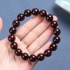 Pulseras de Palo de Rosa Natural para Estudiantes, Pulseras de Bosque para Parejas, Cuentas Budistas de Sándalo Hechas a Mano de Estilo Chino para Hombres y Mujeres