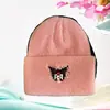 Chapéu de malha bordado Sanrio, chapéu de lã para cães Yugui, chapéu de lã Kulomi