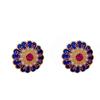 Zhonggu joias vintage vintage Palace estilo nicho de alta qualidade orelha studs brincos de luxo leve Yiwu joias atacado