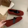 Zapatos Mary Jane para Mujer con Aumento de Altura Interior de 5 cm, Zapatos Peludos de Suela Gruesa de Celebridad de Internet, Zapatos de Algodón Cálidos de Terciopelo para Otoño e Invierno, Zapatos Tipo Frijol de Suela Suave