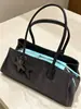 Bolsa Sanduíche Retro Fashion de Grande Capacidade Feminina de Alto Padrão de Nicho Versátil para Passeio e Trabalho Bolsa Tote