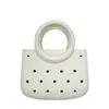 Bolsa de Maquiagem Impermeável Colorida Pura Eva para DIY Transfronteiriça Bolsa de Praia Bolsa de Mão Eva Fashion com Abertura Circular