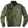 AliExpress Amazon Novo Militar Força Aérea Não. 1 macacão fino primavera e outono casaco masculino moderno plus size