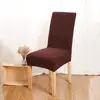 Funda de Silla Media Jacquard en Forma de T Delgada Transfronteriza para Uso en el Hogar, Funda Elástica Universal Simple para Silla de Comedor, Cojín, Funda para Asiento de Taburete