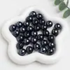 Dingyi 16mm Luna Fría Cuentas Redondas de Colores Cuentas Acrílicas Galvanizadas con Agujero Cuentas Sueltas Accesorios para Cadena de Teléfono Móvil DIY