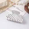 Pinza de acetato con lunares estilo coreano, pinza de acetato de tamaño mediano dulce y elegante, pinza para el pelo de acetato para la parte trasera de la cabeza, accesorio para el pelo, pinza de tiburón